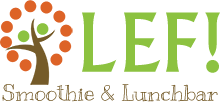 Logo LEF! Smoothie & Lunchbar